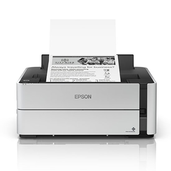 Epson EcoTank M1170 A4 Siyah Tanklı Mürekkepli Yazıcı - Tek Fonksiyonlu, Wi-Fi, Ethernet, USB, 20 sf/dk, 250 Sayfa