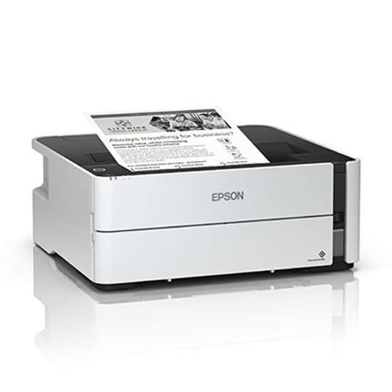 Epson EcoTank M1170 A4 Siyah Tanklı Mürekkepli Yazıcı - Tek Fonksiyonlu, Wi-Fi, Ethernet, USB, 20 sf/dk, 250 Sayfa