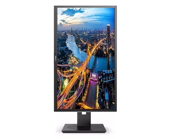 Philips 325B1L/00 32" 2K IPS Pivot Monitör: 2560x1440 WQHD, 4ms, 75hz, HDMI, DP, PowerSensor, 6W Hoparlör, Adaptive-Sync