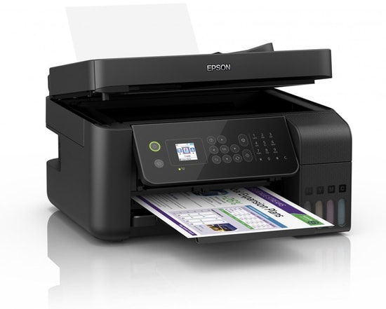 Epson EcoTank L5290 Renkli Tanklı Yazıcı (C11CJ65405) - Baskı, Tarama, Fotokopi, Faks, Wi-Fi, Ethernet, Renkli, 33 ppm