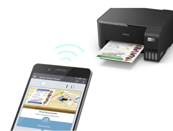 Epson EcoTank L3250 A4+ Tanklı 33ppm Renkli Yazıcı (C11CJ67405) - 15ipm, WiFi, Tarayıcı, Fotokopi, USB, Mobil Baskı