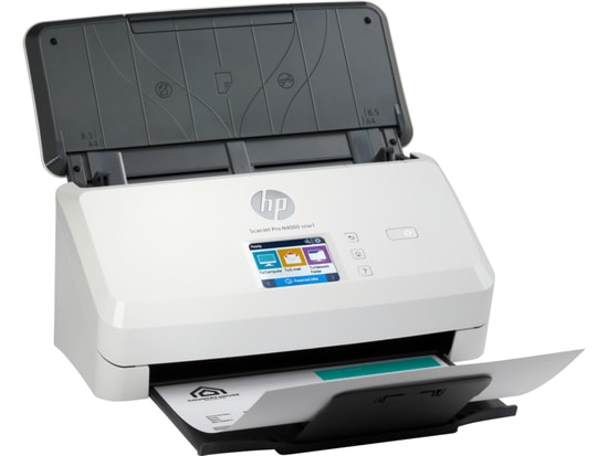 HP ScanJet Pro N4000 SNW1 Network Tarayıcı (6FW08A) - 40ppm Hızlı Tarama, Wi-Fi, Ethernet, 600dpi, 50 Sayfa Besleme