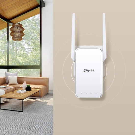 Tp-Link RE315 AC1200 Menzil Genişletici - 1200Mbps, Çift Bant, 2 Anten, Gigabit Ethernet Port, OneMesh Desteği, AP Modu