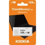 Kioxia TransMemory U301 128GB USB 3.2 Gen 1 Beyaz Flash Bellek (LU301W128GG4) - NAND, Kompakt, Yüksek Hızlı Tasarım