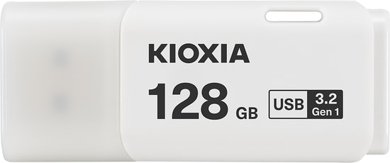 Kioxia TransMemory U301 128GB USB 3.2 Gen 1 Beyaz Flash Bellek (LU301W128GG4) - NAND, Kompakt, Yüksek Hızlı Tasarım