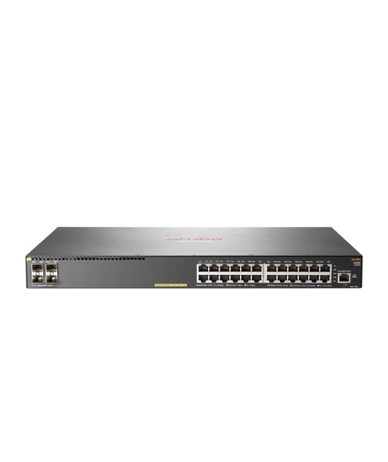 HP Aruba 2930F 24G PoE+ 4SFP+ Switch (JL255A) 24 Port Gigabit, 10G Uplink ve 370W PoE+ Desteği