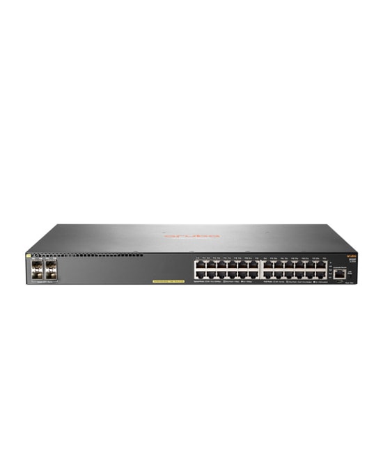 HP Aruba 2930F 24G PoE+ 4SFP+ Switch (JL255A) 24 Port Gigabit, 10G Uplink ve 370W PoE+ Desteği