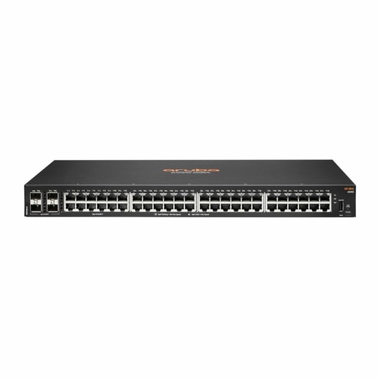 HPE Aruba Networking CX 6000-48G Switch (R8N86A): 48 Port Gigabit, 4 SFP Uplink, Yönetilebilir Layer 2 Rack Tipi Anahtar