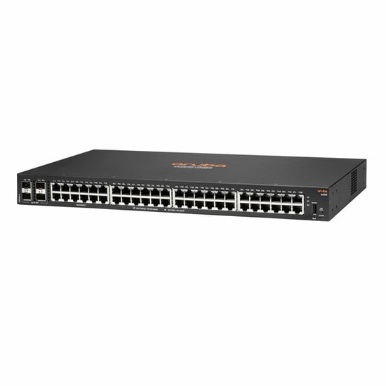 HPE Aruba Networking CX 6000-48G Switch (R8N86A): 48 Port Gigabit, 4 SFP Uplink, Yönetilebilir Layer 2 Rack Tipi Anahtar