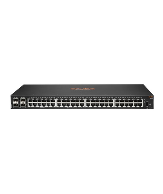 HPE Aruba Networking CX 6000-48G Switch (R8N86A): 48 Port Gigabit, 4 SFP Uplink, Yönetilebilir Layer 2 Rack Tipi Anahtar