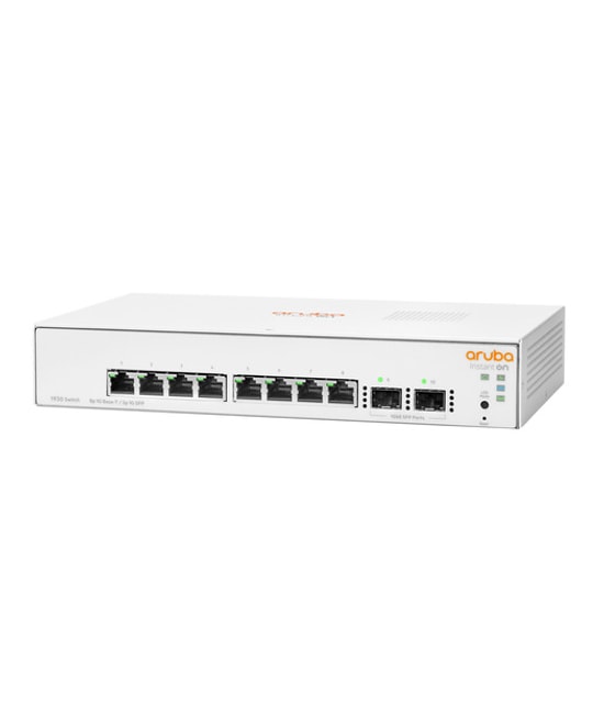 HPE Aruba Instant On 1930 8 Port Gigabit 2 SFP Switch (JL680A) - Küçük İşletmeler İçin İdeal, Yüksek Performans