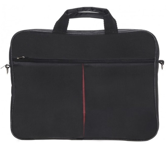 PLM Case Drexel 6300 15.6" Siyah Laptop Çantası (1015061014) - El ve Omuz Askılı, Su Geçirmez, Unisex, 2 Ana Bölmeli