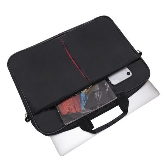 PLM Case Drexel 6300 15.6" Siyah Laptop Çantası (1015061014) - El ve Omuz Askılı, Su Geçirmez, Unisex, 2 Ana Bölmeli