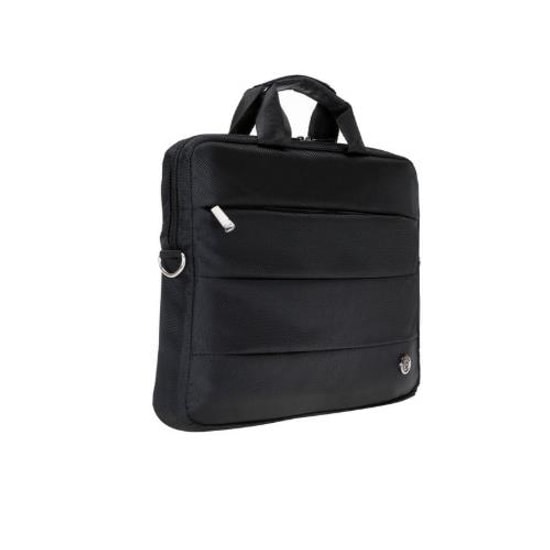 PLM Canyoncase 15.6" Siyah Notebook Çantası (1015082022) - El ve Omuz Askılı, Su Geçirmez, Çok Cepli Laptop El Çantası