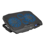 Frisby FNC-5230ST Notebook Soğutucu Standı - 4 Led Fanlı, LCD Ekranlı, 10-17" Uyumlu, 5 Kademe Yükseklik, Metal Izgara