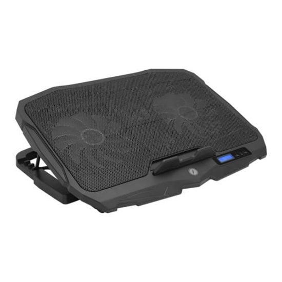 Frisby FNC-5230ST Notebook Soğutucu Standı - 4 Led Fanlı, LCD Ekranlı, 10-17" Uyumlu, 5 Kademe Yükseklik, Metal Izgara