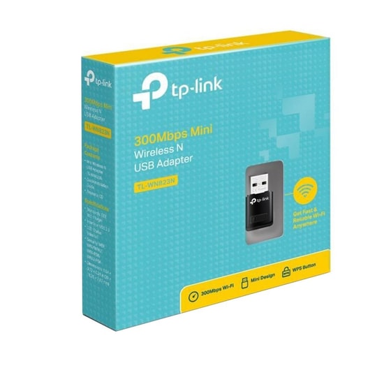 TP-Link TL-WN823N 300Mbps Mini Wi-Fi USB Ağ Adaptörü - Taşınabilir Kablosuz Alıcı, Hızlı Erişim, 2.4GHz, Tak ve Çalıştır