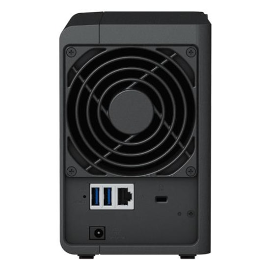 Synology DS223 2 Yuvalı NAS: 2x3.5/2.5" Disk Desteği, 2GB RAM, Realtek İşlemci, Merkezi Veri Depolama ve Yedekleme