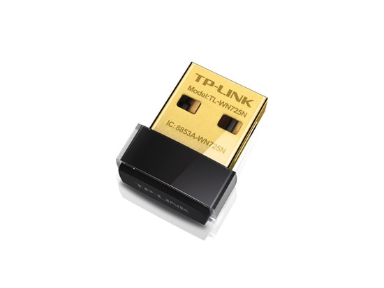 TP-LINK TL-WN725N 150Mbps Nano USB WiFi Ağ Adaptörü - WiFi 4, USB 2.0, Kompakt, Tak ve Kullan, Windows/Mac/Linux Desteği