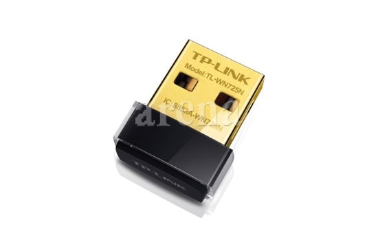 TP-LINK TL-WN725N 150Mbps Nano USB WiFi Ağ Adaptörü - WiFi 4, USB 2.0, Kompakt, Tak ve Kullan, Windows/Mac/Linux Desteği