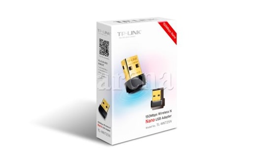 TP-LINK TL-WN725N 150Mbps Nano USB WiFi Ağ Adaptörü - WiFi 4, USB 2.0, Kompakt, Tak ve Kullan, Windows/Mac/Linux Desteği