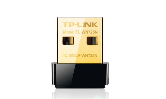 TP-LINK TL-WN725N 150Mbps Nano USB WiFi Ağ Adaptörü - WiFi 4, USB 2.0, Kompakt, Tak ve Kullan, Windows/Mac/Linux Desteği