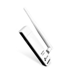 TP-LINK TL-WN722N 150Mbps Yüksek Kazançlı Wireless USB Ağ Adaptörü - 2.4 GHz, WiFi 4, 802.11n, 4 dBi Anten, WPS