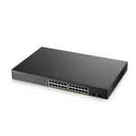 Zyxel GS1900-24HP V2 24 Port Gigabit PoE Switch - 170W, 2x SFP Port, Web Yönetilebilir, Rackmount Tasarım