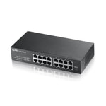 Zyxel GS1100-16 16 Port 10/100/1000 Mbps Yönetilemez Gigabit Switch V3 - Metal Kasa, Masaüstü, Rack Mount Uyumlu