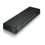 Zyxel ES1100-24E 24 Port 10/100 Mbps Fast Ethernet Yönetilemez Switch - Rack Mount, Metal Kasa, 24 Port Destekli