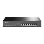 TP-Link TL-SG1008MP 8 Port Gigabit Switch - PoE+ 153W, 100m Mesafe, Metal Kasa, Masaüstü/Rack Tipi Yönetilmeyen Anahtar