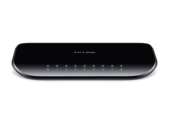 TP-Link TL-SG1008D 8 Port Gigabit Switch - Plastik Kasa, Hızlı Ethernet, Düşük Tüketim, Masaüstü Kullanım