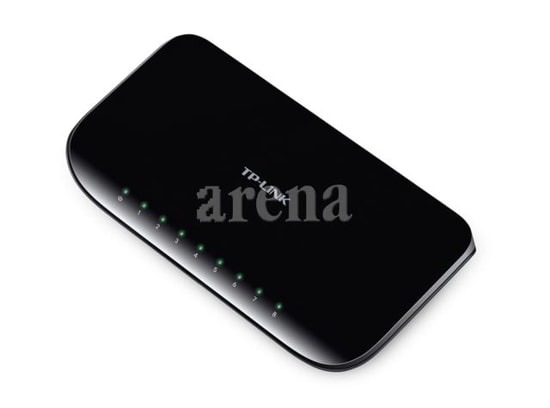 TP-Link TL-SG1008D 8 Port Gigabit Switch - Plastik Kasa, Hızlı Ethernet, Düşük Tüketim, Masaüstü Kullanım