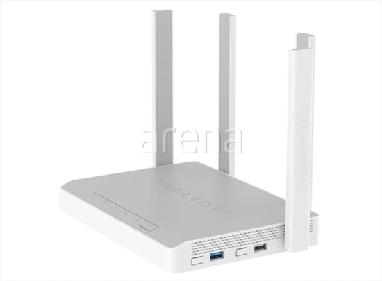 Keenetic Titan KN-1811-01-EU-UK AX3200 Wi-Fi 6 Mesh Router - 2.5G Port, Dual Band, 4x Anten, 3200Mbps, USB3.0/2.0