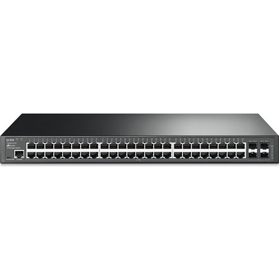 TP-Link Omada TL-SG3452 48 Port Gigabit L2 Yönetilebilir Switch - 4 SFP Port, Rackmount, Metal Kasa, Web Yönetim