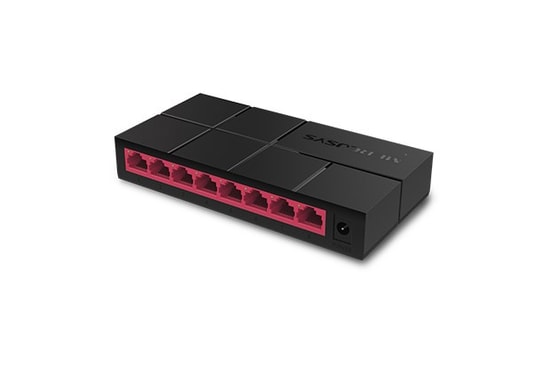 TP-Link Mercusys MS108G 8 Port Gigabit Switch - Plastik Kasa, Yönetilemez, Tak Çalıştır, Hızlı Ethernet Ağı