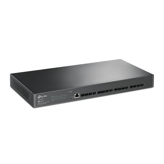 TP-Link TL-SX3016F 16 Port 10G SFP+ L2+ Yönetilebilir Switch - Rackmount, Console Port, Omada, Metal Kasa