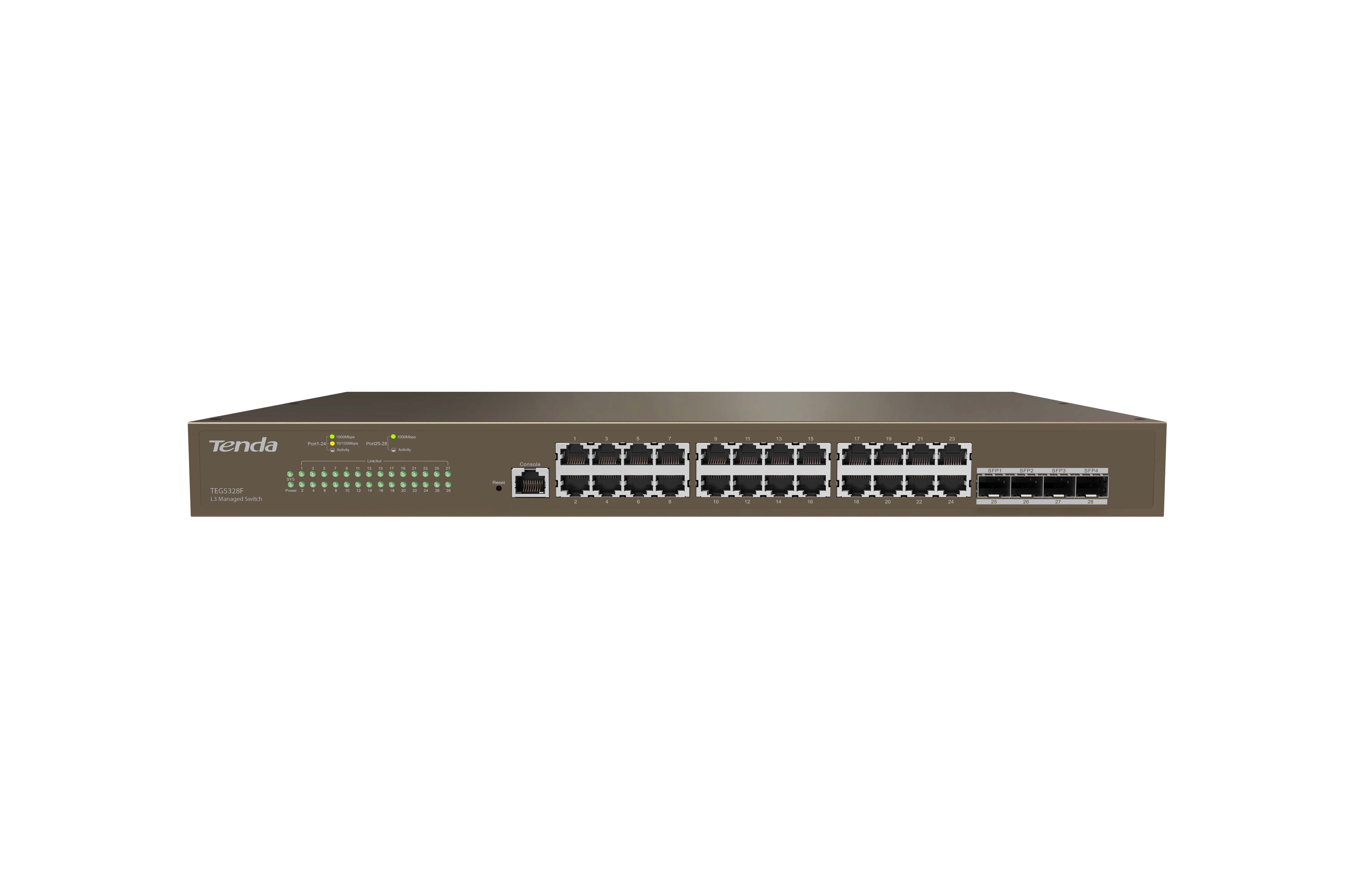 Tenda TEG5328F TEG5328F L3 Yönetilebilir Switch