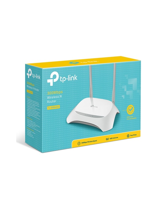 TP-Link TL-WR840N 300Mbps Kablosuz Router - 2 Antenli, 4 Portlu, Kolay Kurulum, IPTV Destekli, Ev/Ofis Kullanımına Uygun