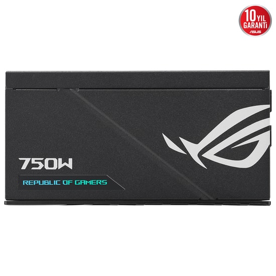 ASUS ROG LOKI SFX-L 750W-PLATINUM Güç Kaynağı - 80+ Platinum, ATX 3.0, PCIe 5.0, TAM Modüler, ARGB, 120mm Fan