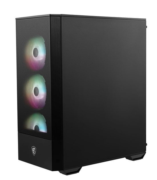 MSI MAG Forge 112R ATX Mid Tower Siyah Gaming Bilgisayar Kasası - Temperli Cam, 4x ARGB Led Fan, USB 3.2, Toz Filtresi