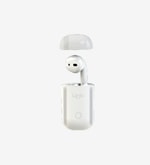LinkTech AP04 Mono Beyaz Bluetooth Kulaklık - Tek Taraflı, BT 5.0, 3 Saat Pil, Şarj Kutulu, 10m Kullanım Mesafesi