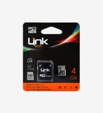 LinkTech M102 4GB MicroSD Class 10 Adaptörlü Hafıza Kartı (LMC-M102/4GB) - 25MB/s Okuma ve 10MB/s Yazma
