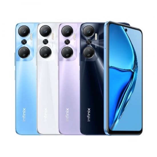 Infinix Hot 20 Mavi 128GB Akıllı Telefon - 8GB+5GB VRam, 6.82" Ekran, 50MP Kamera, 8 Çekirdek İşlemci, 5000mAh Pil