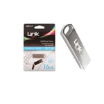 Linktech LUF-U216 Ultra Metal 16GB USB 2.0 NAND Flash Bellek - 25MB/s Okuma, 15MB/s Yazma Hızı, Suya/Darbeye Dayanıklı
