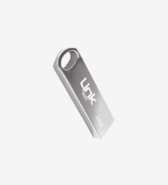 Linktech LUF-U264 Ultra Metal 64GB USB 2.0 NAND Flash Bellek - 25MB/s Okuma, 15MB/s Yazma Hızı, Suya/Darbeye Dayanıklı