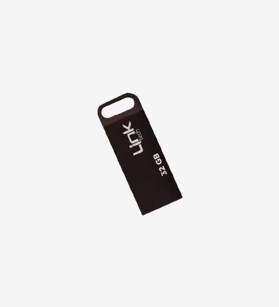 LinkTech LUF-L132 Lite Metal 32GB USB 2.0 Flash Bellek - 20MB/s Okuma, Suya/Darbeye Dayanıklı, 2 Yıl Garanti