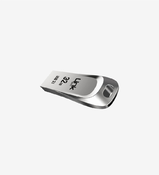LinkTech 3032 Premium Pro Plus 32GB USB 3.1 Flash Bellek (LUF-3032) - 150MB/s Okuma Hızı, 30MB/s Yazma Hızı, 7gr