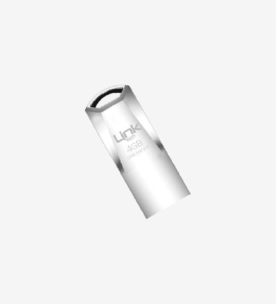 LinkTech P404 Premium Pro 4GB USB 3.0 NAND Flash Bellek - 25MB/s Okuma, Metal Kasa, Suya ve Darbeye Dayanıklı