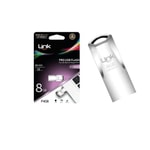 LinkTech P408 Premium Pro 8GB USB 3.0 NAND Flash Bellek - Metal Kasa, 25MB/s Okuma Hızı